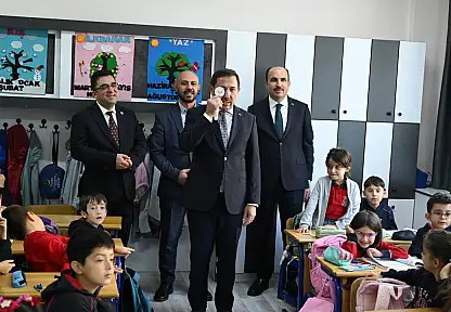 Konya'da tahtayı göremeyen çocuklar bu projeyle fark edilecek