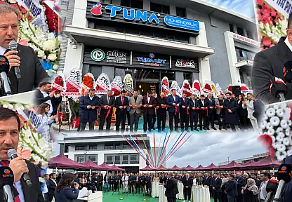 Konya'da yatırımlara bir yenisi eklendi: Tuna Grup yeni hizmet merkezini törenle açtı