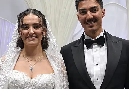 Konya'da Yıldırım ve Akyel ailelerinin mutlu günü