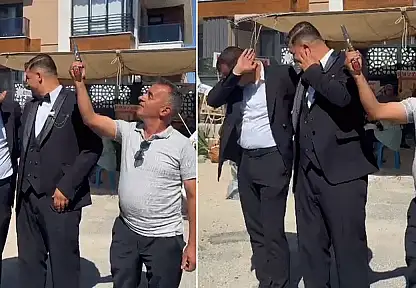 Konya'daki düğünde korku dolu anlar! Muhtar tutuklandı