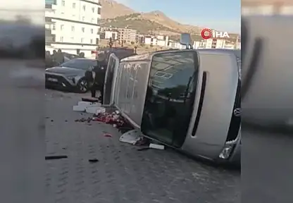 Konya plakalı minibüs Eskişehir'de kaza yaptı: 5 yaralı