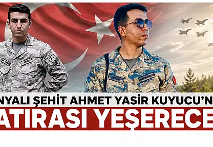 Konyalı şehit Ahmet Yasir Kuyucu'nun hatırası yeşerecek