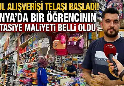 Okul alışverişi telaşı başladı! Konya'da bir öğrencinin kırtasiye maliyeti belli oldu