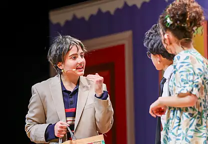 Selçuklu'da minik oyunculardan kahkaha dolu gösteri