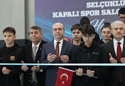 Selçuklu Fen Lisesi'ne modern spor kompleksi kazandırıldı