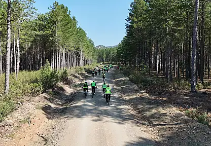 Toroslardan Selçuklu Sarayı'na 42 kilometrelik yolculuk! Konya'da pedal çevirenler büyülendi