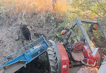 Traktörü durdurmak isterken uçuruma yuvarlanan Arda'dan acı haber geldi