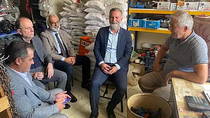 AK Parti Konya Milletvekili Baykan Derbent'te: Esnaf ve vatandaşların sorunlarını yerinde dinledi