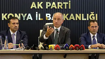 Efkan Ala Konya'dan mesaj verdi: 'Türkiye'nin yeni anayasaya ihtiyacı var'