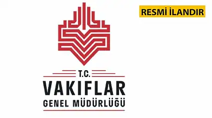 T.C. KÜLTÜR VE TURİZM BAKANLIĞI  VAKIFLAR GENEL MÜDÜRLÜĞÜ KONYA VAKIFLAR BÖLGE MÜDÜRLÜĞÜNDEN