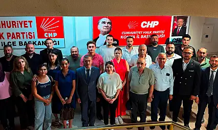 CHP Konya'da yeni dönem! Yeni yönetim ve görev dağılımı tamamlandı