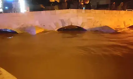 Konya'da bereketli yağış Çarşamba Çayı'nı coşturdu! Ekipler seferber oldu