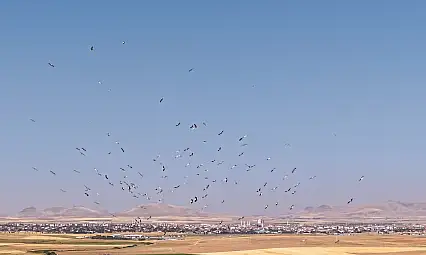 Konya'da gökyüzünde görsel şölen!