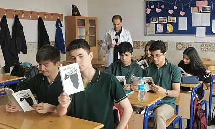 Konya'da lise öğrencileri yazdıkları hikayeleri kitaplaştırdı!