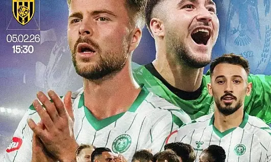 Konya'da ilk yarı 3 gol var