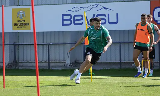 Konyaspor'da kritik maç öncesi son prova tamamlandı
