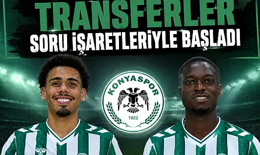 Konyaspor'da transferler soru işaretleriyle başladı: Taraftarlar lige 1 ay kala endişeli