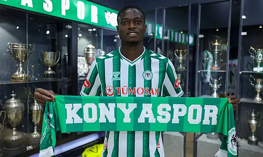Konyaspor'dan hücum hattına güçlü dokunuş! Ebrima Colley imzayı attı