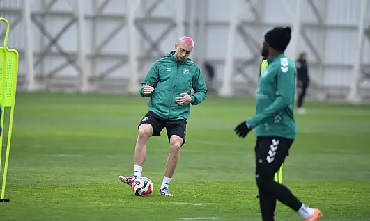 Konyaspor'un, Corendon Alanyaspor maçı hazırlıkları sürüyor