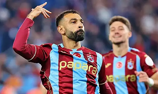 Mohamed Salah, Trabzonspor-Galatasaray maçına damga vurdu! Trabzonspor'dan Galatasaray'a resital