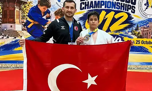 Selçuklu Belediyesporlu judocudan Balkan üçüncülüğü