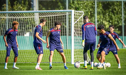 Trabzonspor'da Karadeniz derbisi mesaisi başladı