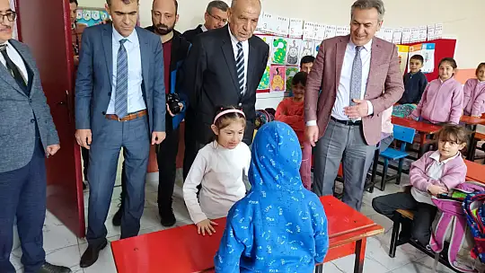 Konya Mem Müdürü Murat Yiğit Sarayönü'nde ki okullara ziyarette bulundu