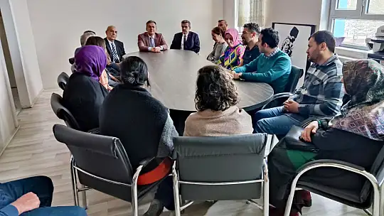 Konya Mem Müdürü Murat Yiğit Sarayönü'nde ki okullara ziyarette bulundu