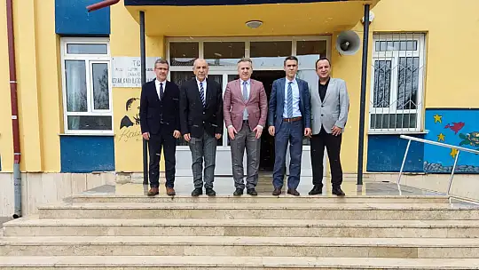 Konya Mem Müdürü Murat Yiğit Sarayönü'nde ki okullara ziyarette bulundu