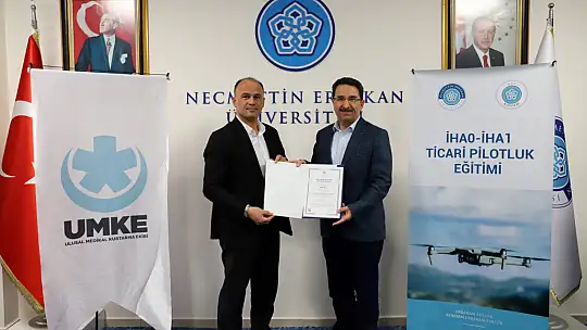 Konya'da o üniversitede ticari pilotluk eğitimi