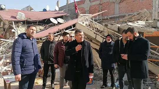 Gelecek Partisi Konya İl Başkanı Hasan Ekici Hatay'da