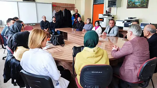 Konya Mem Müdürü Murat Yiğit Sarayönü'nde ki okullara ziyarette bulundu