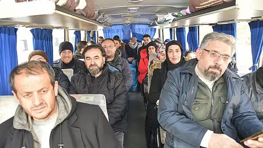 Konya'da 22  psikolojik danışman ve rehberlik öğretmeni Adıyaman'a uğurlandı