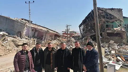 Gelecek Partisi Konya İl Başkanı Hasan Ekici Hatay'da