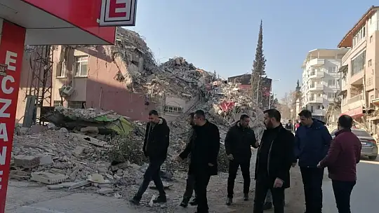 Gelecek Partisi Konya İl Başkanı Hasan Ekici Hatay'da