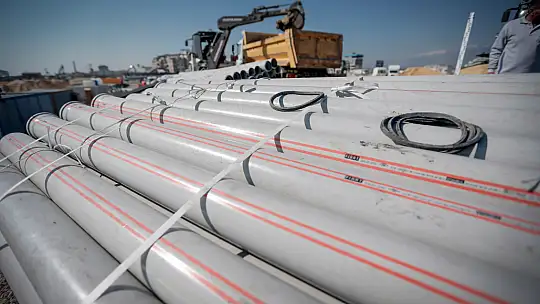 Konya Büyükşehir Belediyesi Hatay'da kuracağı konteyner kentin altyapısını tamamlıyor