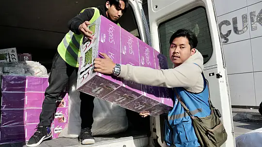 NEÜ'de eğitim gören Endonezyalı öğrenciler depremzedeler için seferber oldu