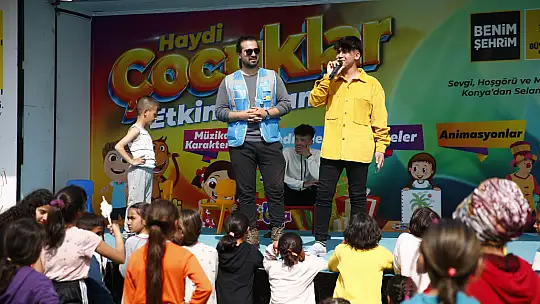 Konya Büyükşehir Hatay'da sosyal etkinlikler düzenliyor