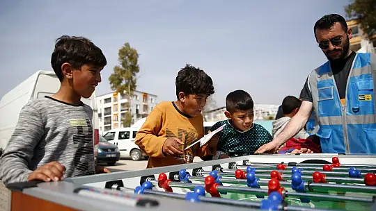 Konya Büyükşehir Hatay'da sosyal etkinlikler düzenliyor