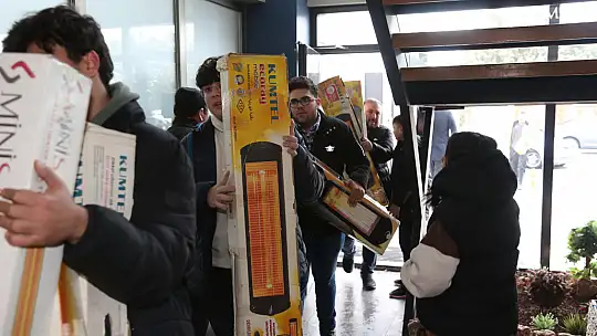 Konya depremzedeler için tek yürek oldu