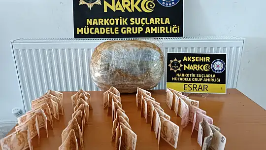 Konya'da uyuşturucu operasyonu