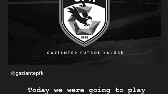 Oliveira'dan, Gaziantep FK'ye mesaj