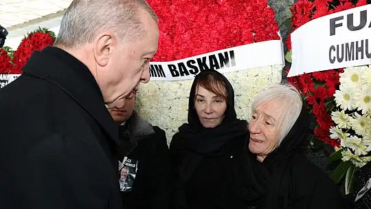 Cumhurbaşkanı Erdoğan Baykal ailesine taziyede bulundu