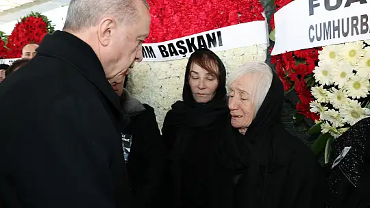 Cumhurbaşkanı Erdoğan Baykal ailesine taziyede bulundu