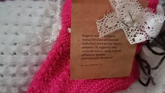 Derebucaklı vatandaşlardan düşünceli davranış