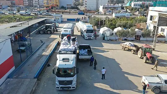 Konya Belediyesinden Hatay'da ki hayvancılara destek
