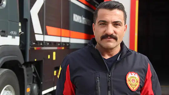 Konya'da ki itfaiye erleri depremde yaşadıklarını anlattı