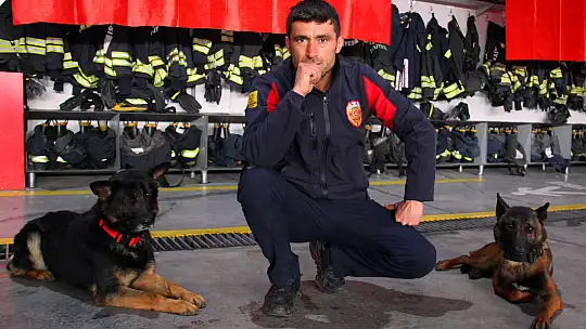 Konya İtfaiyesinin Cesur Köpeği