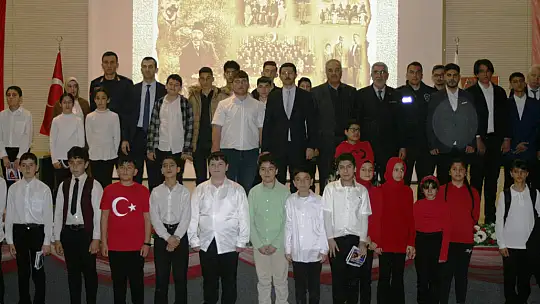 Kulu'da İstiklal Marşı'nın Kabulü kutlandı