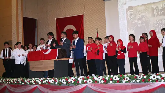 Kulu'da İstiklal Marşı'nın Kabulü kutlandı